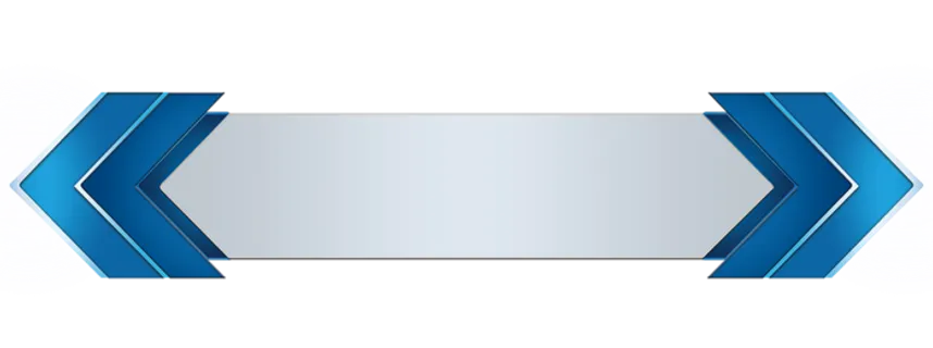 蓝色线条标题边框