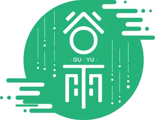 二十四节气谷雨艺术字体