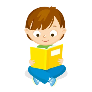 读书的卡通人物 读书的卡通人物
