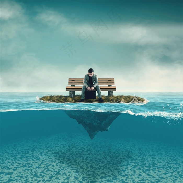 创意商业商务男士伤感图片男人图片