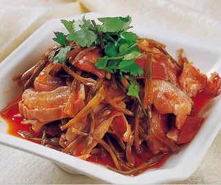 0806L-580干肛豆拌猪肚