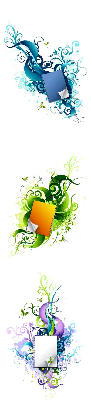 简约风名片海报边框图框素材AI矢量图 (132)