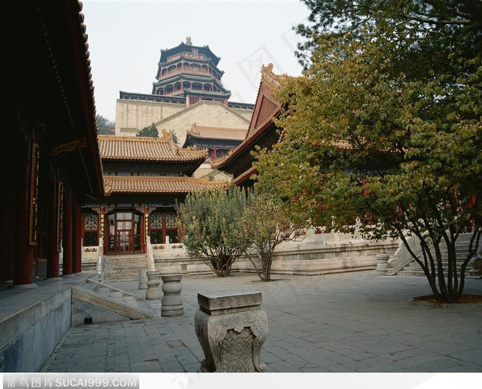 排云殿望佛香阁