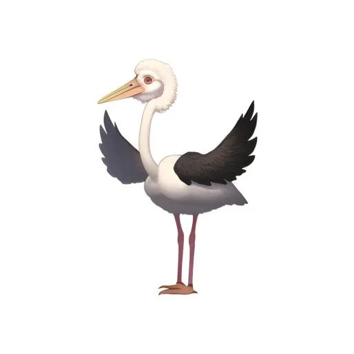 鸵鸟免抠(2048x2048)
