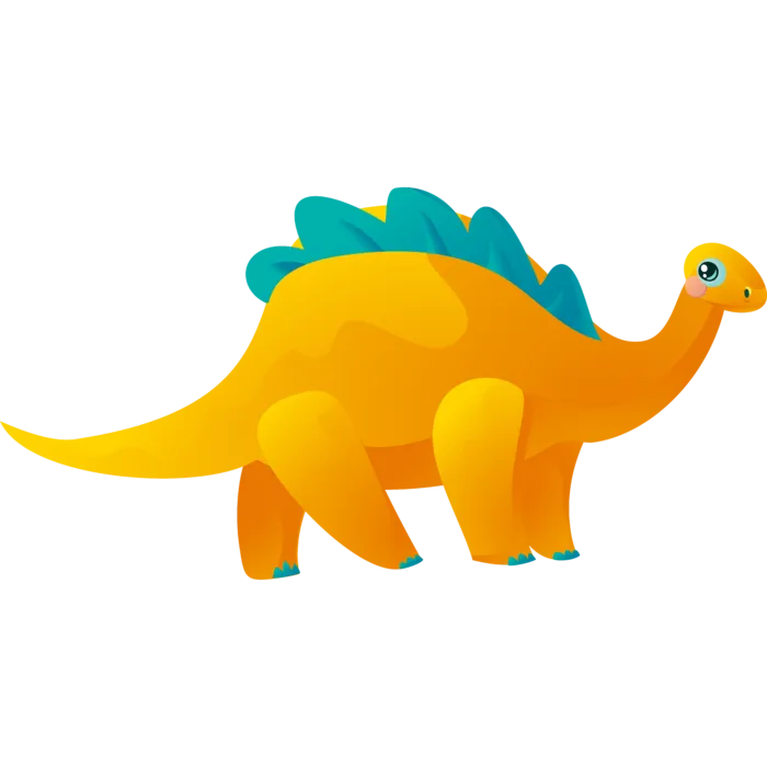 卡通恐龙生日宝宝宴派对素材恐龙派对免扣素材