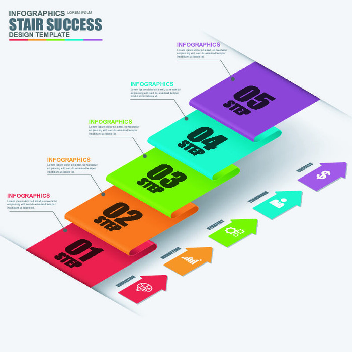 ppt素材3d数据图表模板可视化图形统计标签矢量图标模型ai源文件