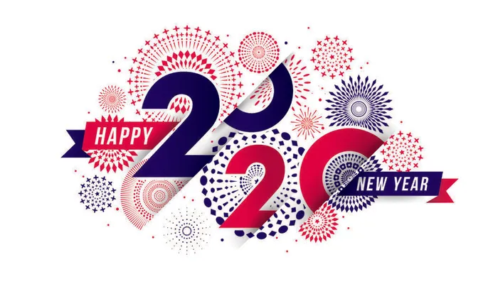 设计红色新年背景ai矢量模版下载