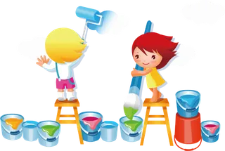 卡通 素材 人物 动画 插图