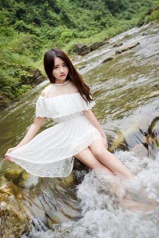 摄影图片人物美女模特照片