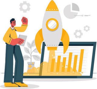 扁平化人物场景办公互联网等距ai矢量设计网页海报UI素材插画