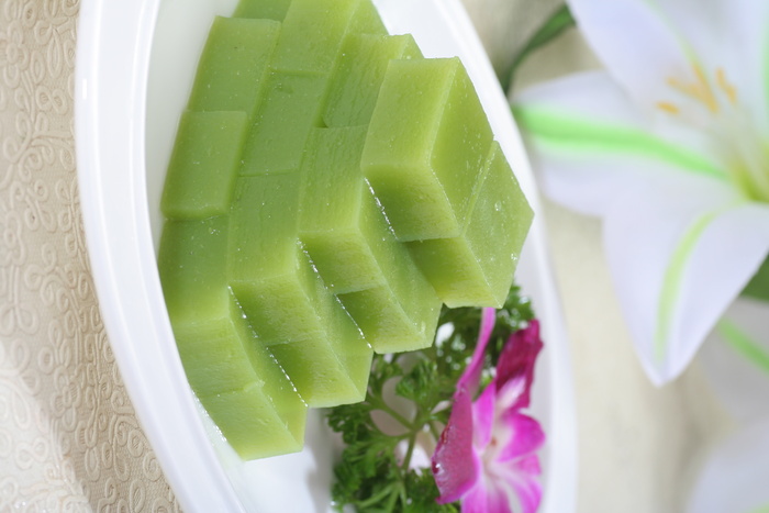 水晶绿豆糕