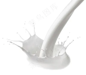 牛奶溅落效果高清图片 牛奶溅落效果高清图片
