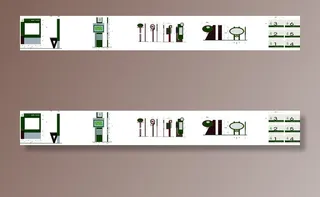 导视牌标识牌指示牌指引牌