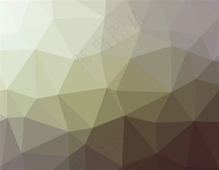 多彩渐变重叠几何素材高清图片