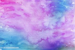 唯美水彩艺术时尚背景