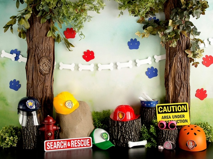 儿童照相拼接背景