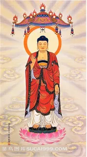 阿弥陀佛素材图片