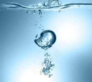 水珠水泡高清图片