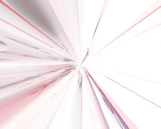 红色放射线条科技kv主视觉素材