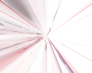 红色放射线条科技kv主视觉素材