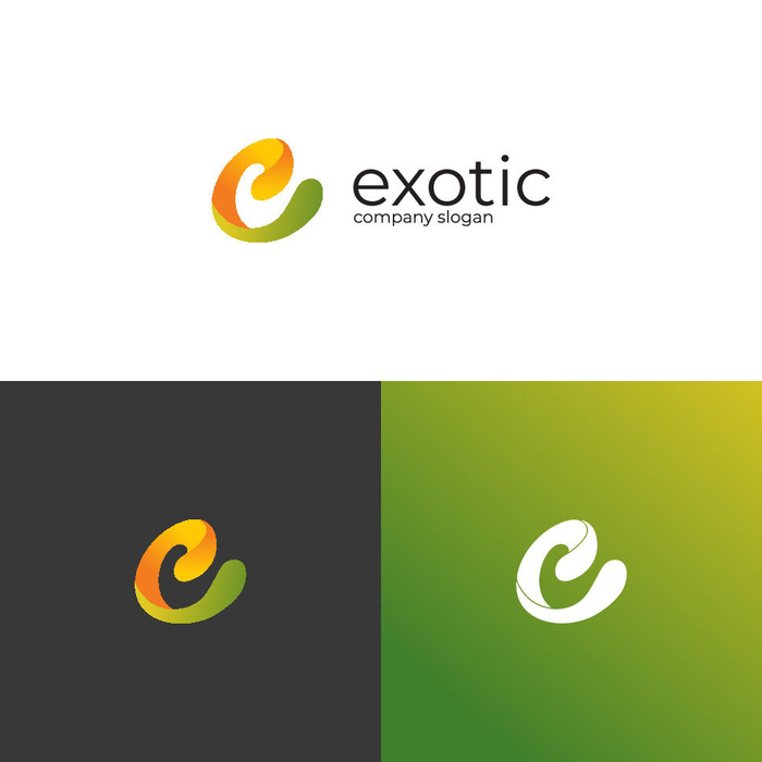 图标标识标志立体几何图形企业商标VI品牌LOGO设计模板AI矢量素材