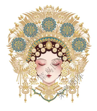 戏曲脸谱高清图