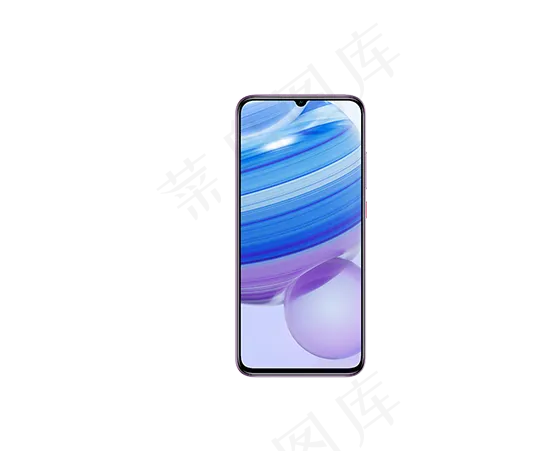 redmi 10x pro 5g紫色背面正面psd模版下载
