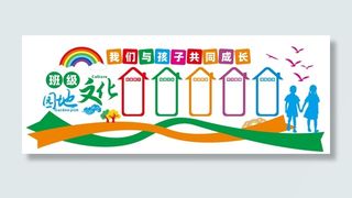 幼儿园班级文化墙