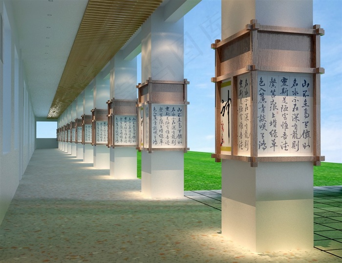 文化长廊设计