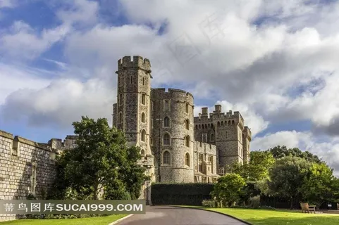 中世纪古堡摄影图片