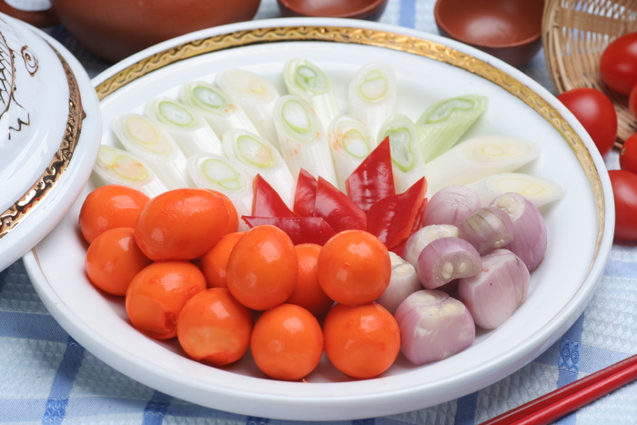 干葱爆鸡腰 (1)