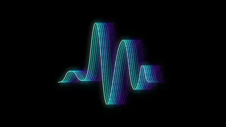 波动赛博朋克科技图案素材