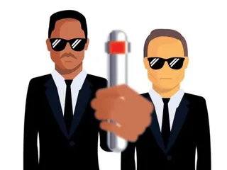 穿黑衣服的男人 PNG免抠