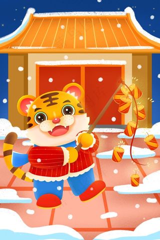 虎年 虎年海报图片