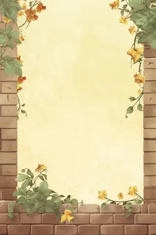 儿童复古墙面背景