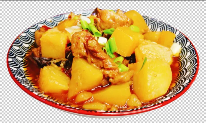 土豆炖牛肉免扣素材psd模版下载
