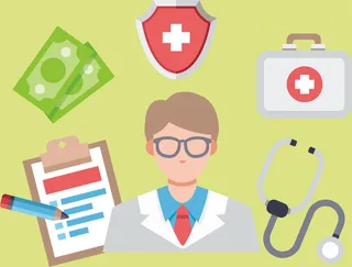 医师职业小图标