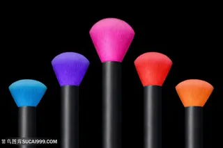 彩妆笔刷高清图片