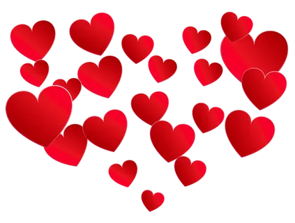 组合爱心情人节