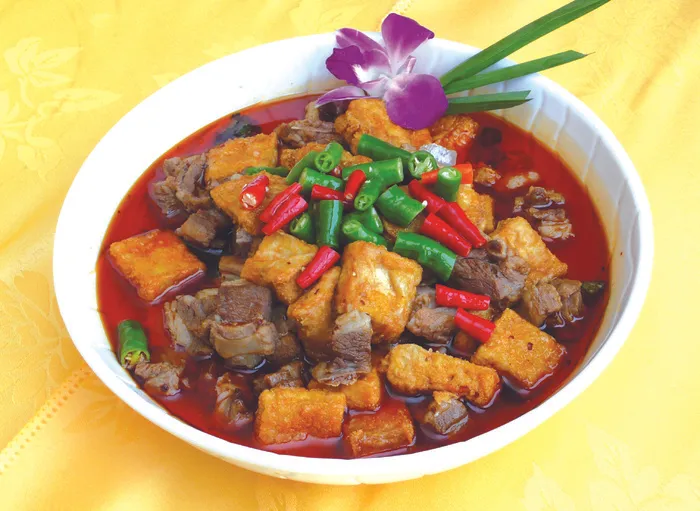 4076臭豆腐烧排骨