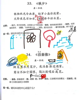 唐代古诗《秋夕》-杜牧-超级记忆思维导图 唐代古诗《秋夕》-杜牧-超级记忆思维导图