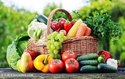 新鲜水果蔬菜写真高清图片