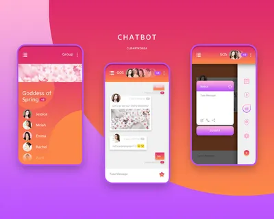 UI多页面包装展示手机APP交互界面样机长图概念PSD设计模板