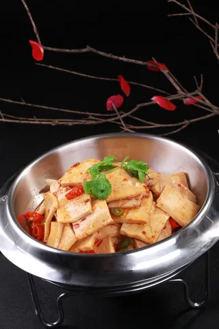 干锅脆皮豆腐 (2)