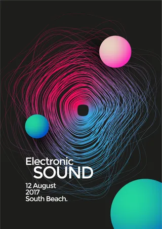 多彩渐变流体背景