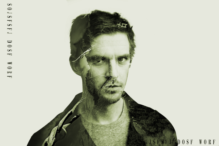 人物透视合成海报