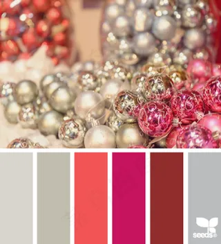 冬天系配色色卡色彩搭配