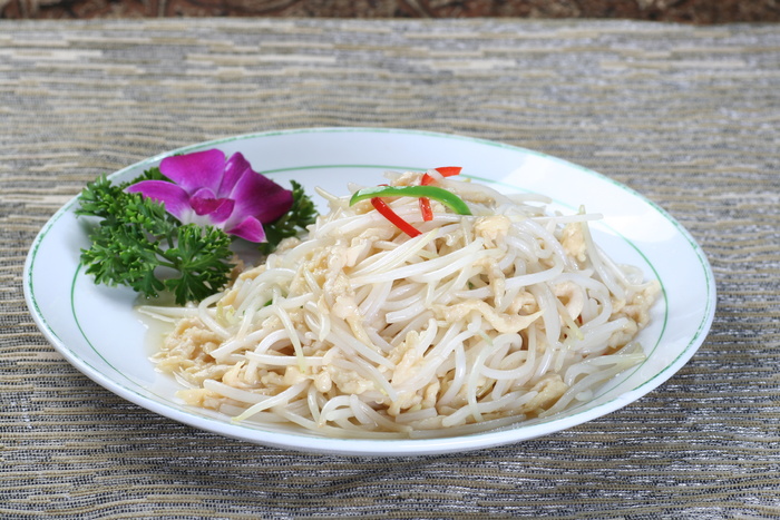 鸡丝烹掐菜