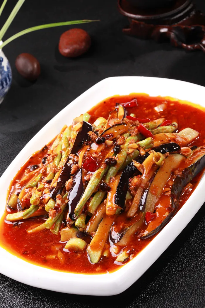 肉沫茄豆角 (2)