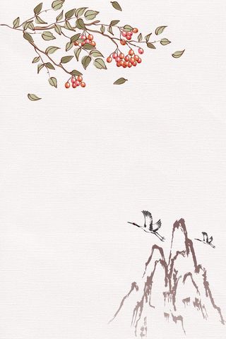 中国风传统水墨古风古典展板边框工笔画PS海报背景平面广告Ai设计素材